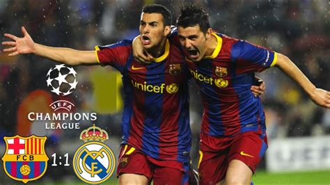 barca vs real champions league